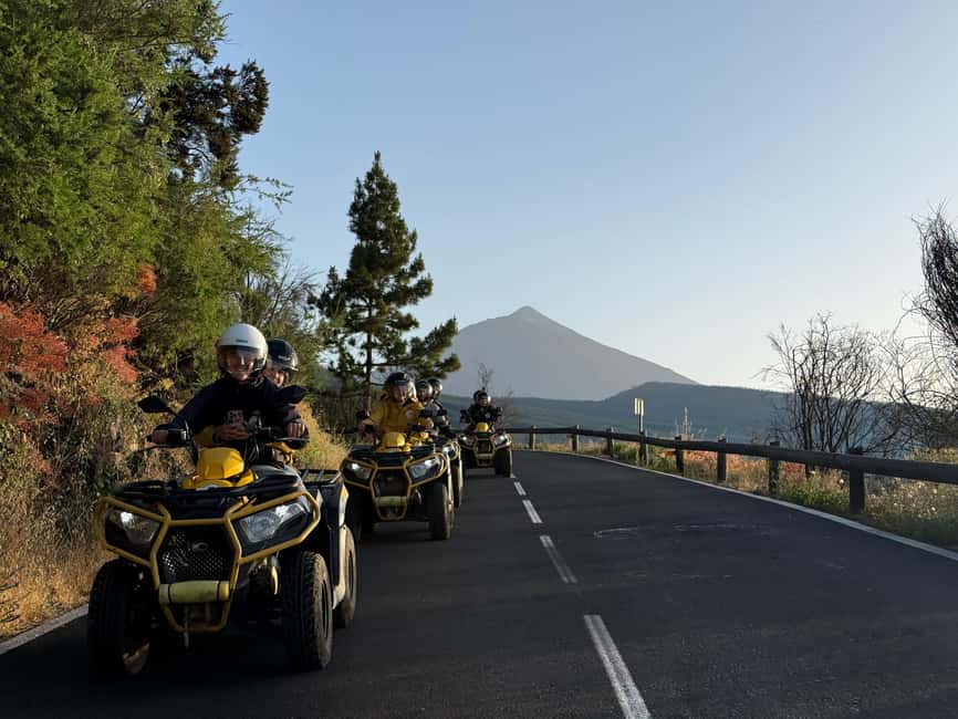 Puerto de la Cruz: Teide or Valley Off-Road Quad Tour - Route 1 to Teide National Park: La Orotava, La Bermeja, Corral del Niño