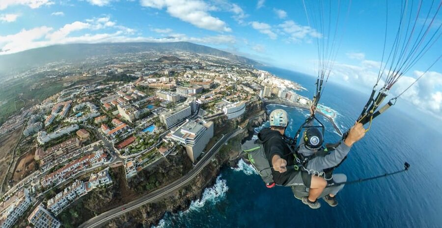 Puerto de la Cruz Tenerife: Teide Paragliding Flight - Price and what you actually get for $170