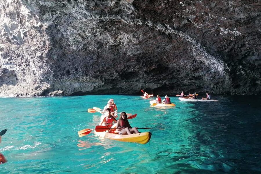 Punta de Teno: Kayak Safari overlooking Los Gigantes Cliffs - Snorkeling Session: Tropical Fish With Goggles and Snorkel Included