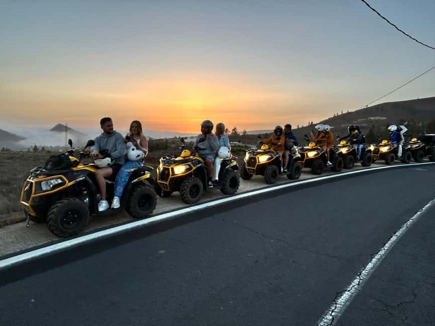 Quad biking to Teide for sunset - Getting Ready: Driver’s License, Shoes, and the Double Quad Setup