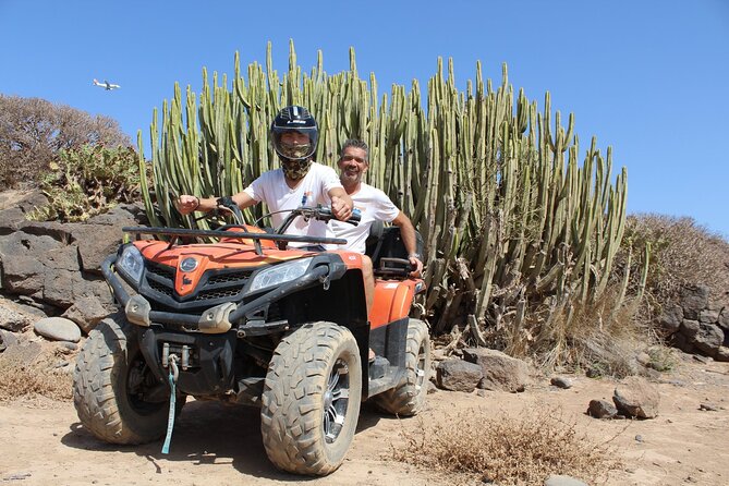 REAL OFF-ROAD QUAD TOUR TENERIFE, great sensations and adrenaline! - Meeting Point at Golf del Sur and Pickup That Actually Helps