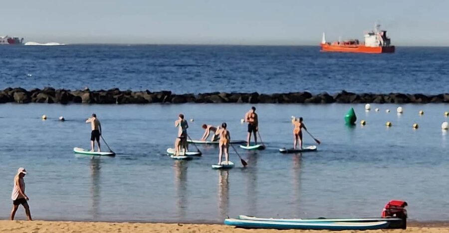 Santa Cruz de Tenerife: Las Teresitas Stand Up Paddle Course - The 80-minute flow: lesson first, then about an hour on the board
