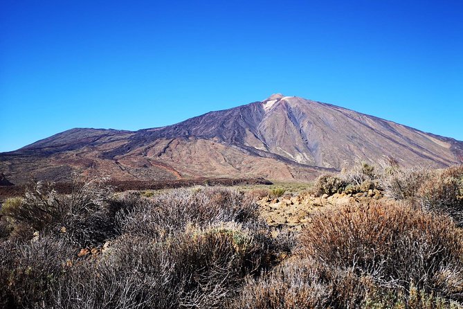 Teide National Park for smaller groups - Narices del Teide and Pico Viejo: standing near the eruption story