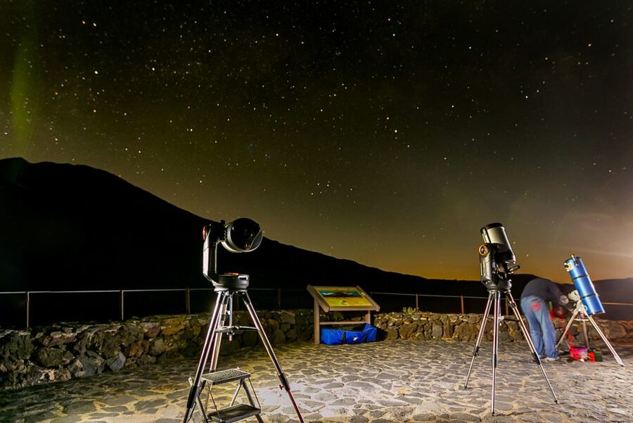 Teide National Park: Sunset & Stargazing Safari with Dinner - Laser-guided stargazing: planets, galaxies, and myth stories in plain language