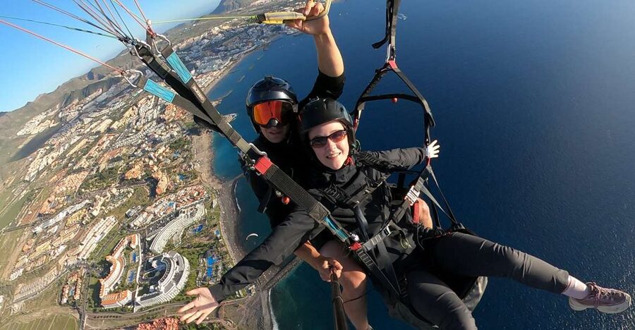 Tenerife: Beginner Paragliding Experience with Transfer - The Adeje guided stop, the part that makes the flight better