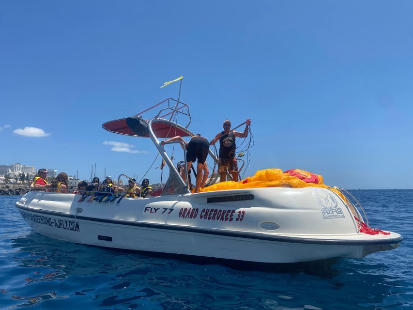 Tenerife Costa Adeje Parasailing - Soaring Over Costa Adeje: What 100 Meters Feels Like