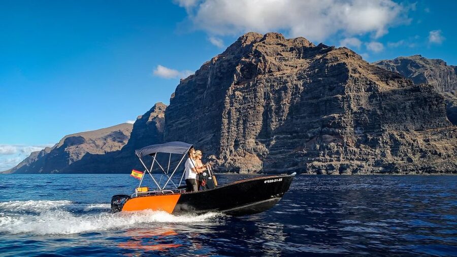 Tenerife: Discover Los Gigantes While Navigating a Boat - The secret stop: photo time, aperitif, and a real break