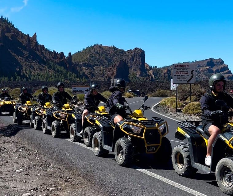 Tenerife: Guided Group Quad Tour on Mount Teide - Key things to know before you go