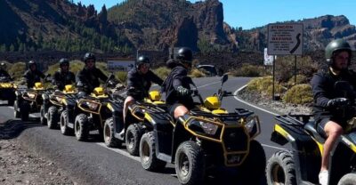 Guided Group Quad Tour on Mount Teide