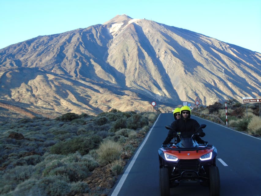 Tenerife Guided Quad Bike Tour to Teide National Park - Mirador Zapatilla Évora: why the sunset stop is worth planning for