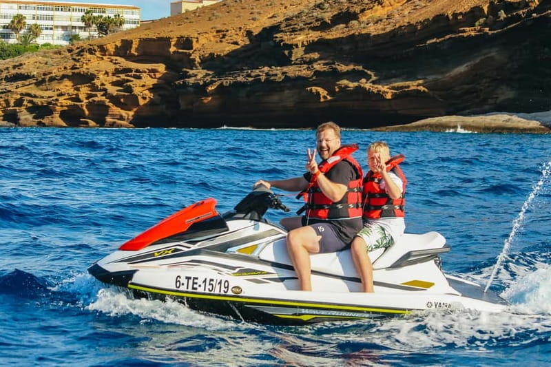 Tenerife: Jet Ski Tour with Optional Quad Trip - Optional Quad Safari: Riding Through Teide National Park With Photo Stops