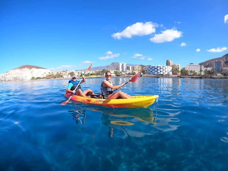 Tenerife: Kayak & Snorkel Tour with Snacks & Sea Life Safari - Cueva de los Enamorados: the 15-minute scenic reset