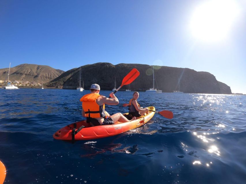 Tenerife: Kayak & Snorkel Tour with Snacks & Sea Life Safari - The snorkeling pause: fish spotting, calm water moments, and no pressure to swim