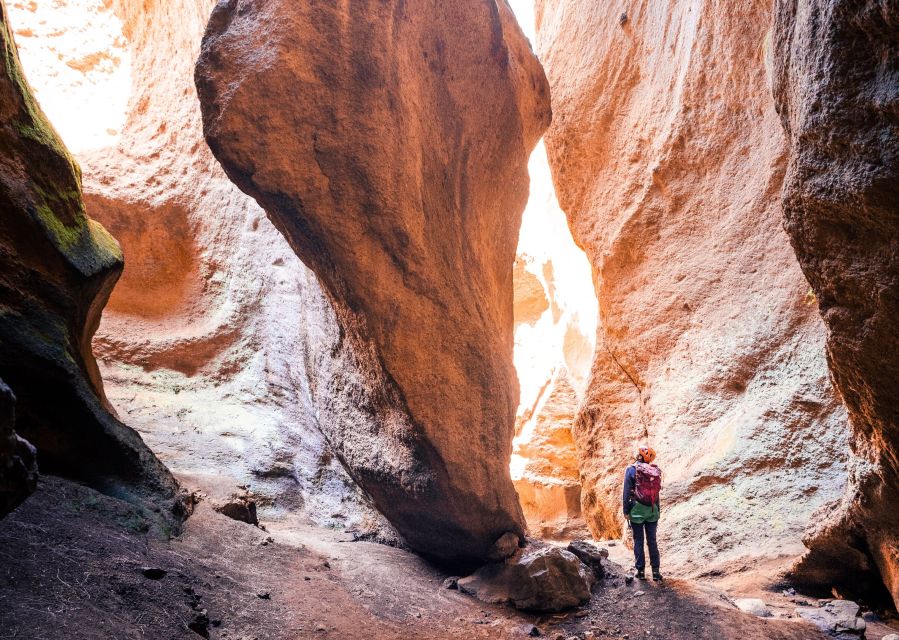 Tenerife: Los Arcos Canyoning Tour with Guide - Eight rappels and the single rope technique vibe