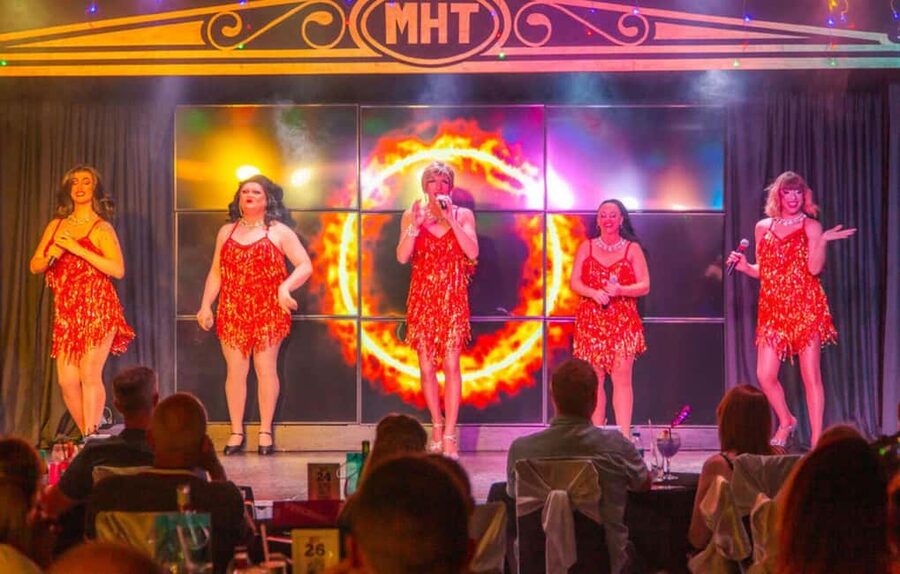Tenerife: MHT - Music Hall Tavern Comedy Drag Dinner Show - Drinks, Bar Prices, and Table Service That Keeps You in the Show