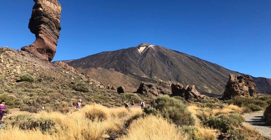 The cone of Mount Teide above the Las Cañadas caldera