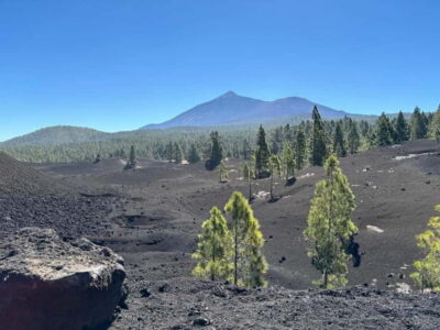 premium e-bike ride at Chineyro volcanic area