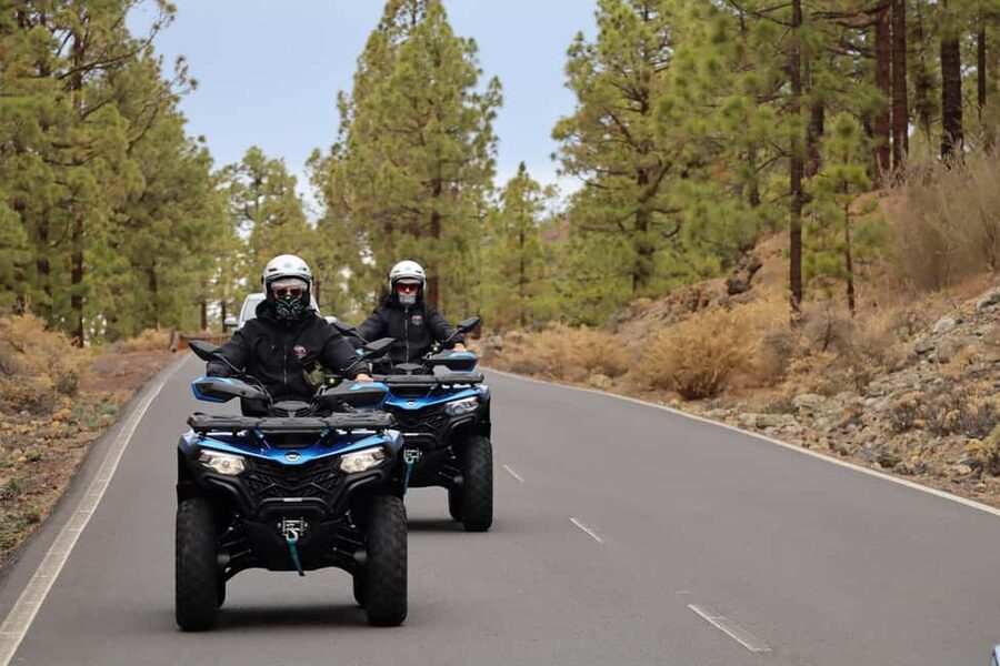 Tenerife: Quad Day Trip Teide National Park - The 3-hour quad route: pine forest to volcanic terrain