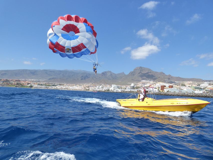 Tenerife South: Parascending Experience with Boat Ride - The 10-minute flight up to 100 meters: the highlight that counts