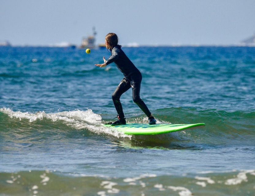 Tenerife: Surfing Lesson for Kids in Las Americas - Key highlights at a glance