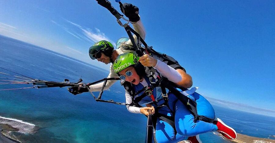 Tenerife: Tandem Paragliding Flight - From Hillside to the Sky: Takeoff That Feels Steady