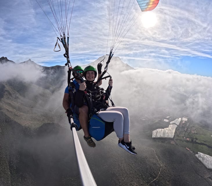 Tenerife: Tandem Paragliding in Adeje with hotel transfer - Takeoff From Around 800m: What You’ll Feel and What You Can Control