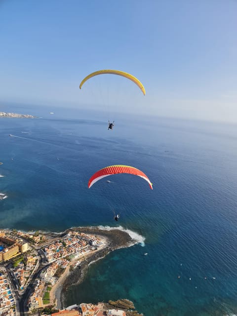 Tenerife: Tandem Paragliding in Adeje with hotel transfer - The Flight Path: Flying Over Adeje, Gliding Toward La Caleta