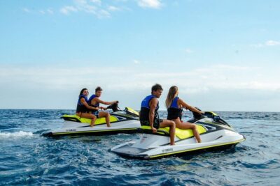 Tenerife Water Sports Package with 40 Min. Jet Ski and Parascending for 2 People